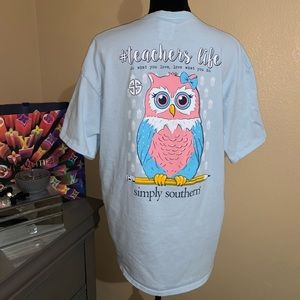 #TeachersLife Simply Souther Tee